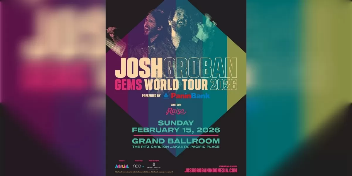 Josh Groban Sambangi Penggemar Lewat GEMS World Tour 2026 di Momen Valentine
