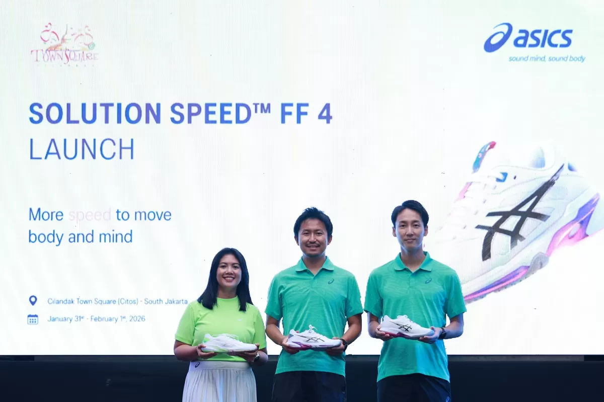 Sambut Melbourne Finals Weekend, ASICS Hadirkan SOLUTION SPEED™ FF 4 dan Tennis Club
