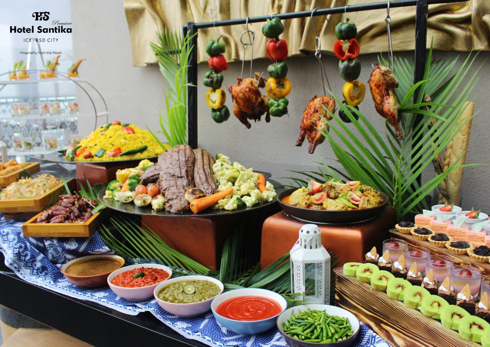 Nikmati Iftar Mubarak, Perpaduan Kuliner Nusantara dan Timur Tengah di Hotel Santika Premiere ICE–BSD