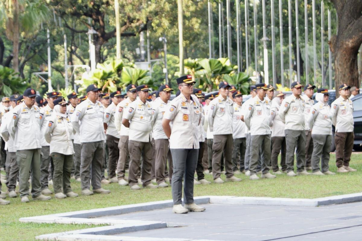 Jelang Idulfitri 1447 H, Satpol PP Kabupaten Tangerang Siagakan Ratusan Personel di Pos Pengamanan