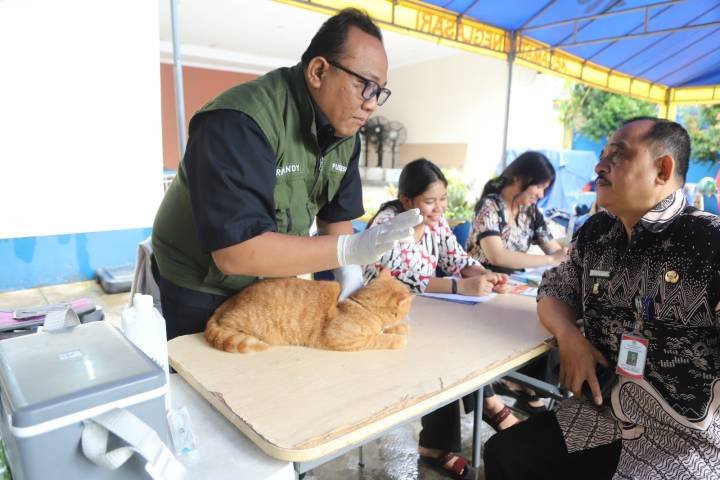 Program Vaksinasi Rabies Gratis di Kota Tangerang Tetap Berjalan Selama Ramadan