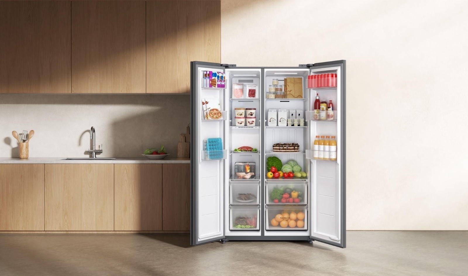 Xiaomi Indonesia Perkenalkan Mijia Refrigerator Side-by-Side 635L