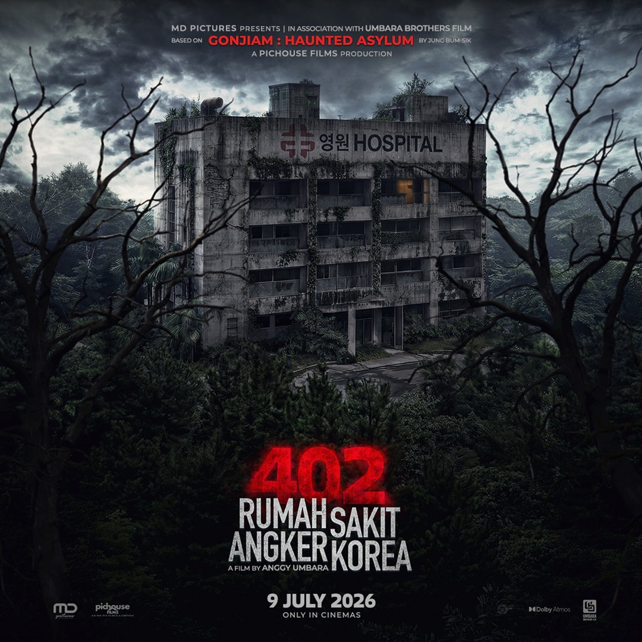 MD Pictures Rilis Teaser Trailer dan Poster Film 402 Rumah Sakit Angker Korea