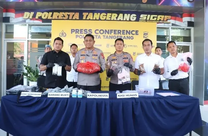 Empat Pengedar Narkotika Sintetis di Tangerang Dibekuk, Transaksi via Medsos