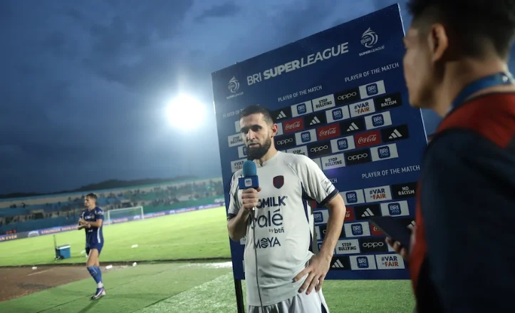 Javon Guseynov Persita Bidik Poin Sempurna