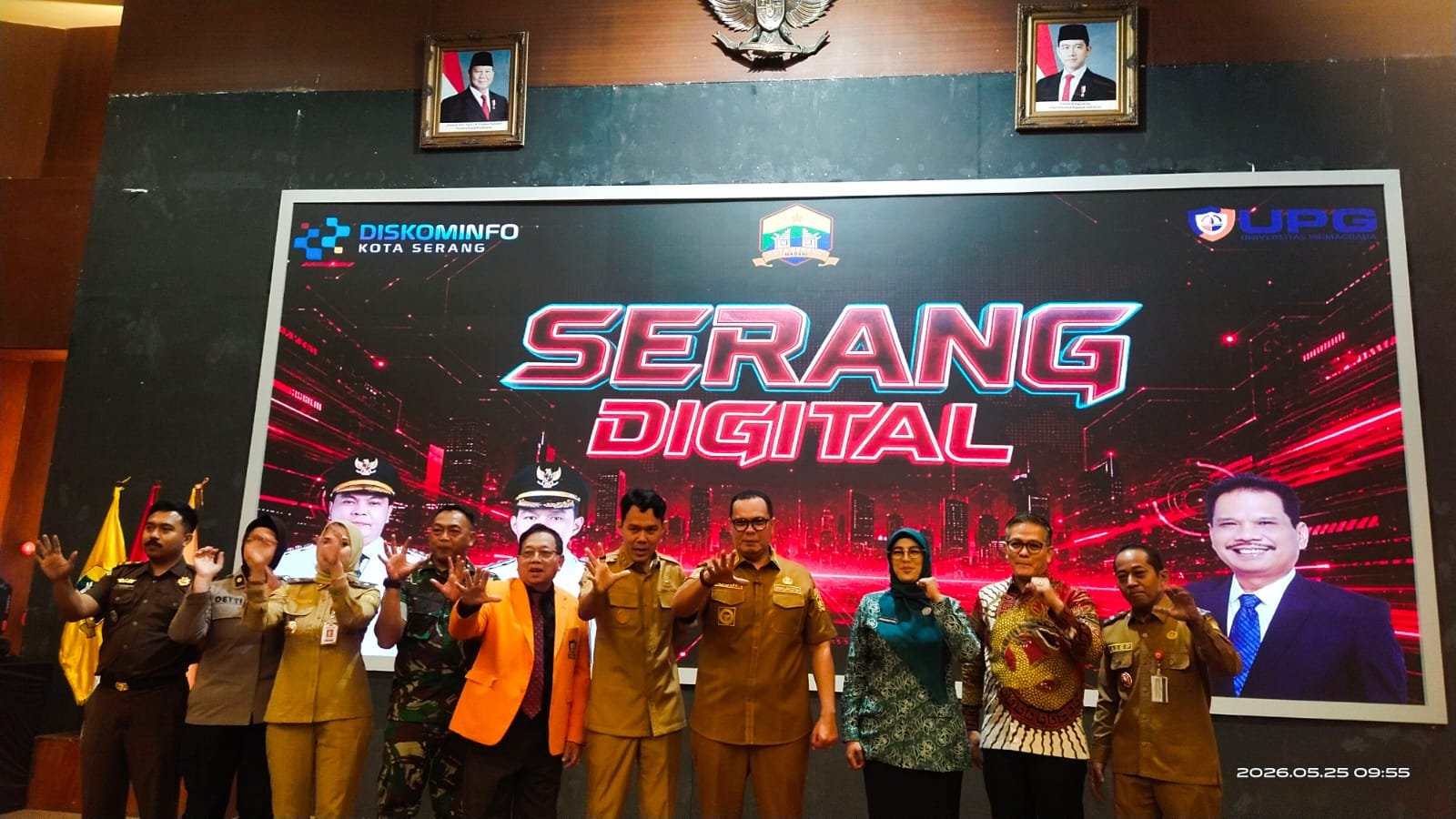 Pemkot Serang Gandeng UPG Luncurkan Serang Digital
