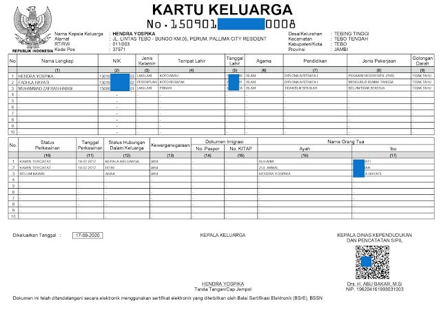 Pemkot Tangerang Ajak Warga Update KK Mandiri