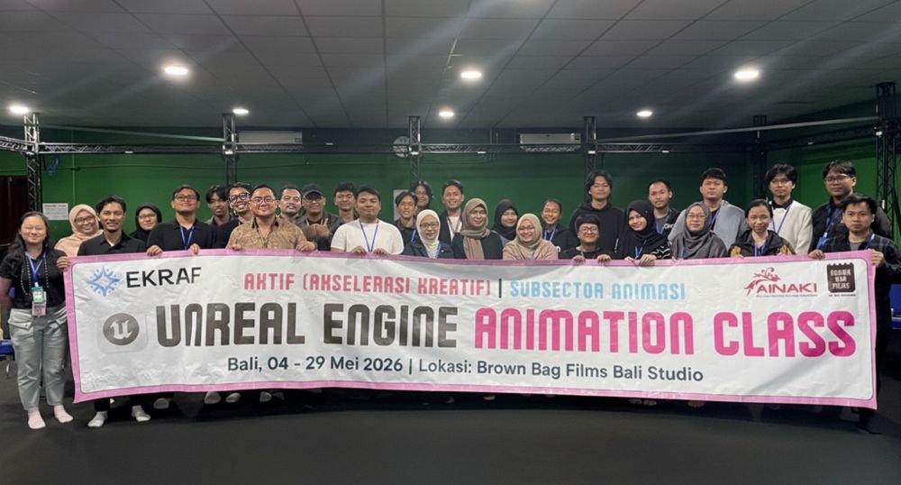 Program AKTIF Animasi di Bali Ditutup, Peserta Langsung Diterima Kerja