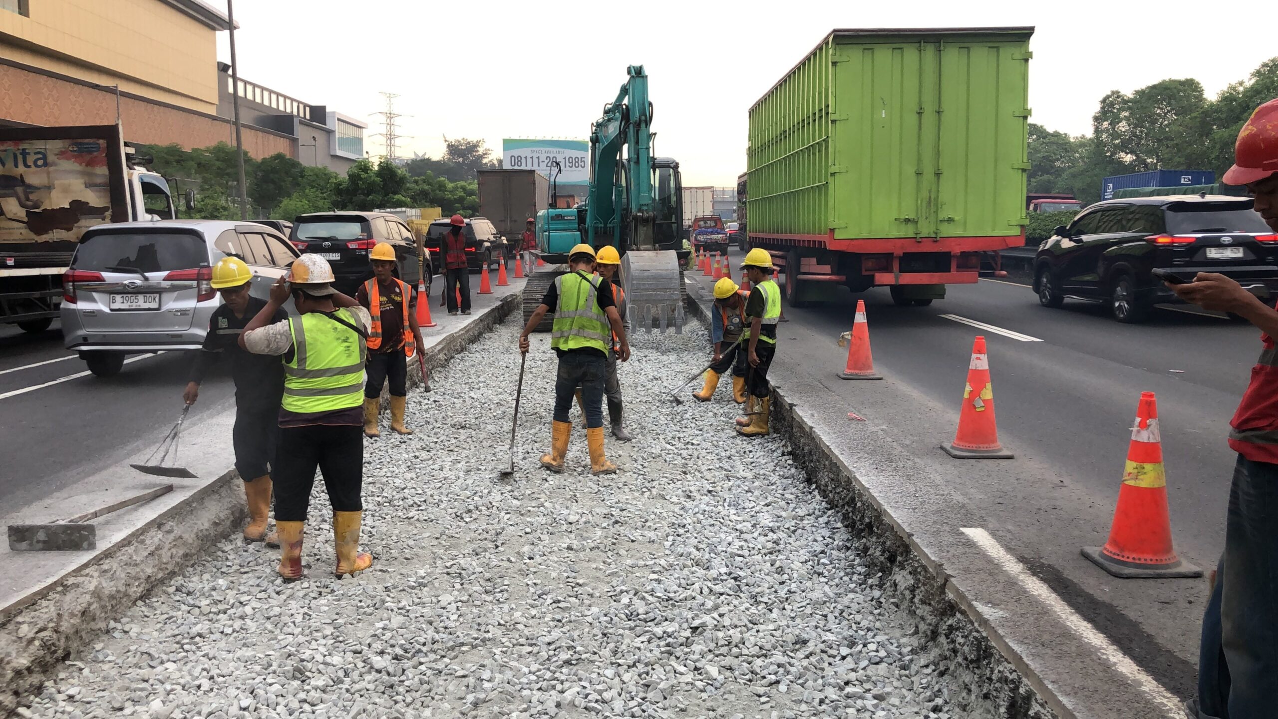 Jasa Marga Laksanakan Rekonstruksi Perkerasan di Ruas Tol Jakarta-Tangerang