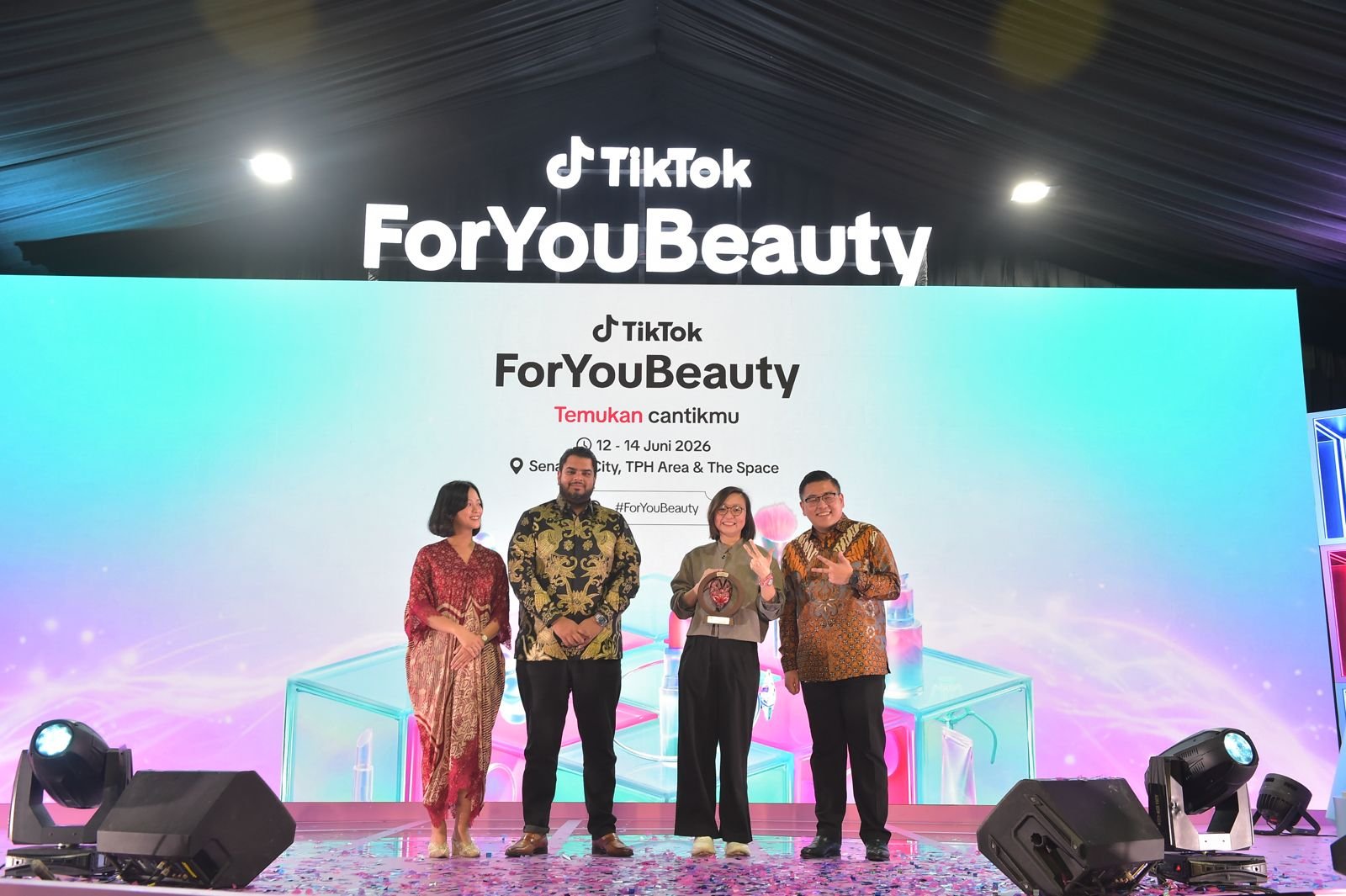 Hadiri TikTok ForYouBeauty 2026, Wamen Ekraf Dukung Brand Lokal Naik Kelas