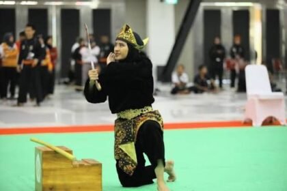 Ilustrasi pencak silat